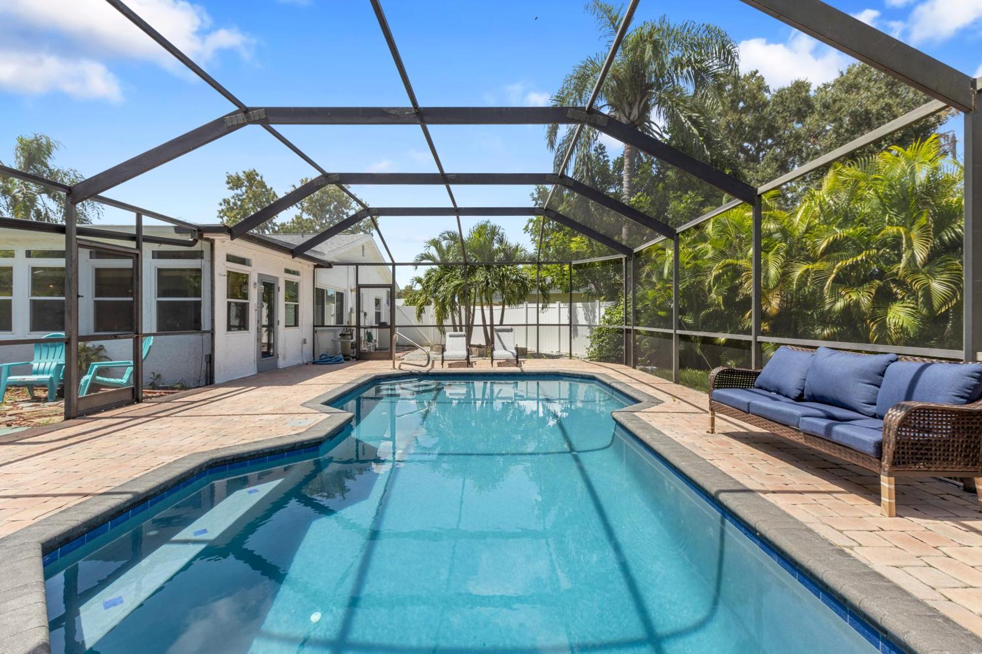 Relaxing Coastal Comfort - Heated Pool Clearwater Eksteriør bilde