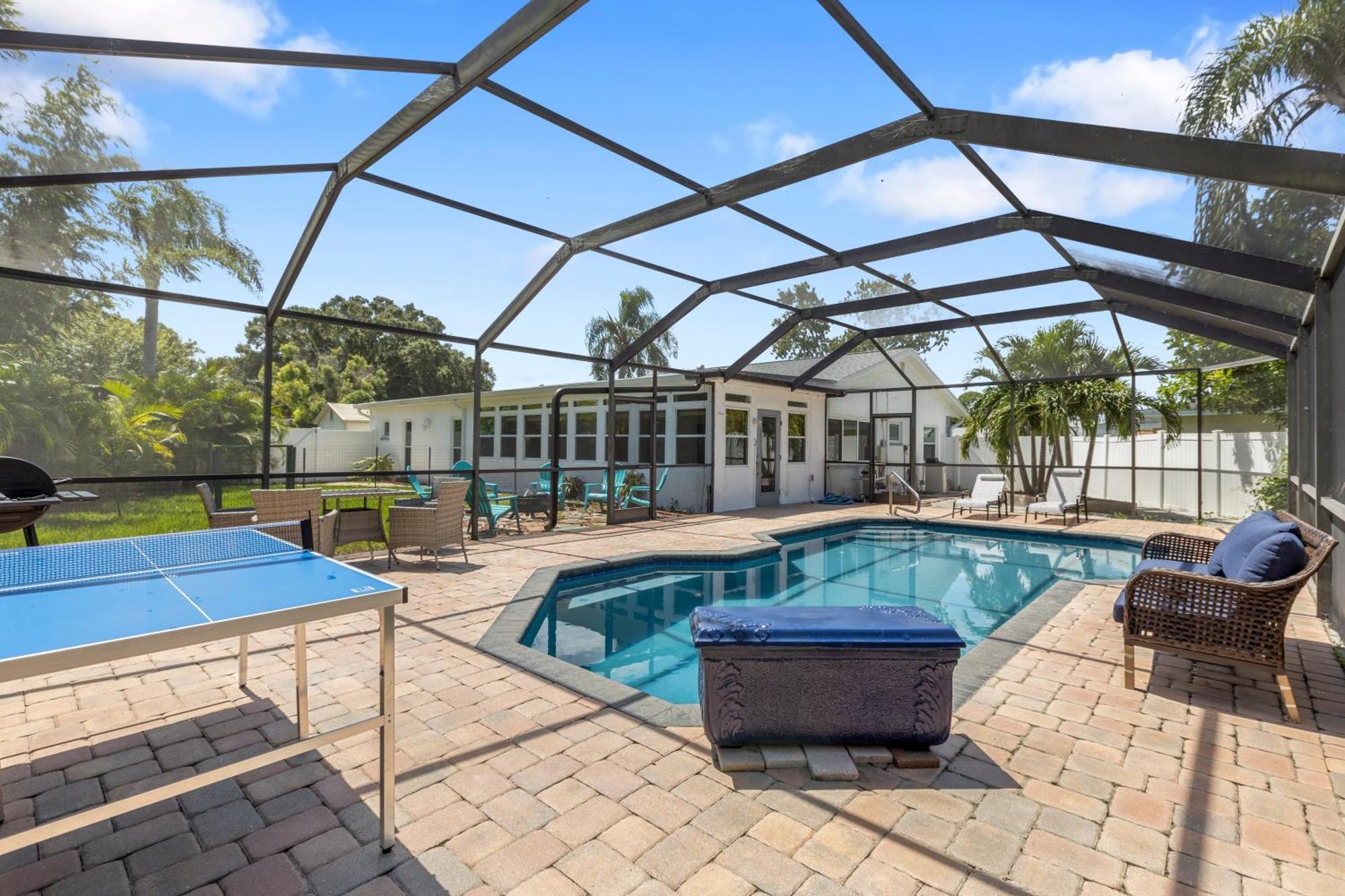 Relaxing Coastal Comfort - Heated Pool Clearwater Eksteriør bilde